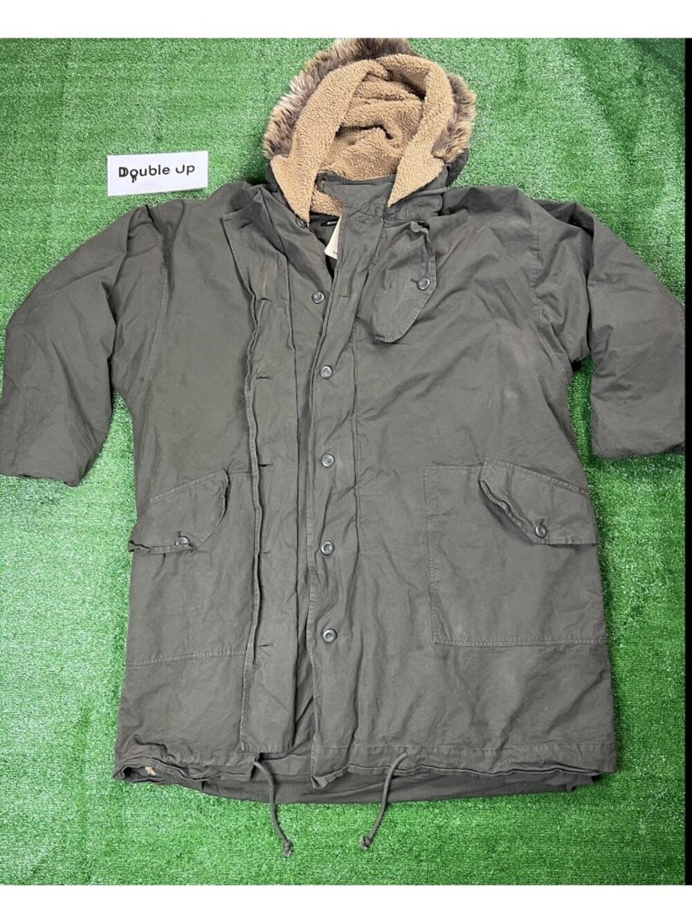 Yeezy Season 5 Olive Green Parka Jacket Men Size Large NWT New Coat Rare